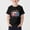 Black, variant on NAISIBABY Boys Short Sleeve T-Shirt, 4th of July Patriotic Graphic Crewneck Kids Summer Casual Trendy Tee Pink Size 6