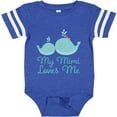 thumbnail image 3 of Inktastic My Mimi Loves Me Boys or Girls Baby Bodysuit, 3 of 5