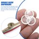 thumbnail image 3 of NUOLUX 50Ud Diafragmas Transparentes Para Flauta Kazoo Accesorio Práctico Y Resistente De ABS, 3 of 8