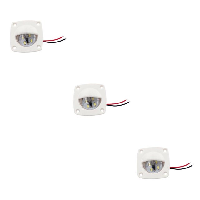 Speravity Courtesy Light Space Saving Compact Size Yacht Bulb ABS Lamp Structure Wall-mounted Lighting Accessories Ceiling Device Firm Type1 NO1