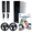 Black, variant on Restored Nintendo Wii Console Wii Game System White with Mario Kart Premium Bundle (Refurbished)