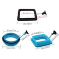 thumbnail image 5 of 2-Pakc Fish Feeding Ring with Suction Cup, Floating Food Feeder for Aquarium, Easy to Install, Ideal for Guppy, Betta, Goldfish & More, 5 of 5
