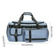 thumbnail image 3 of Bolsa de gimnasio con compartimento para zapatos, gran capacidad, para viajes de negocios y fitness cortos., 3 of 6