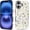 Cute Flower Branch, variant on Case for iPhone 17 Pro, Shockproof Hard Shell Soft Silicone 2 in 1 Hybrid, Shockproof Bumper Drop Protective Cute Flower Branch