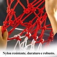 thumbnail image 3 of 2 Pieces Multicolor Basketball Net, Basketball Hoop Net, Basketball Replacement Net, 12 Loops Basketball Net Suitable for Indoor or Outdoor Basketball Hoop (L: 50cm), 3 of 5