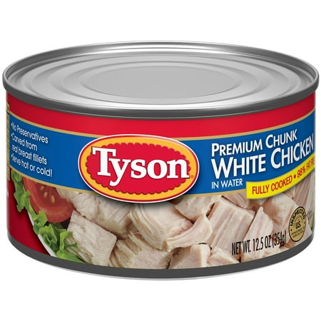 Tyson Premium Chunk White Chicken Breast in Water, 12.5 oz