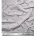 thumbnail image 1 of Soimoi Velvet Fabric Star & Astronaut Bear Kids Printed Craft Fabric by The Yard 58 Inch Wide, 1 of 1