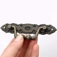 thumbnail image 3 of 4 Pcs Vintage Antique Brass Bail Pulldrop Pull Handle For Drawer Cabinet Dresser Cupboard A, 3 of 4