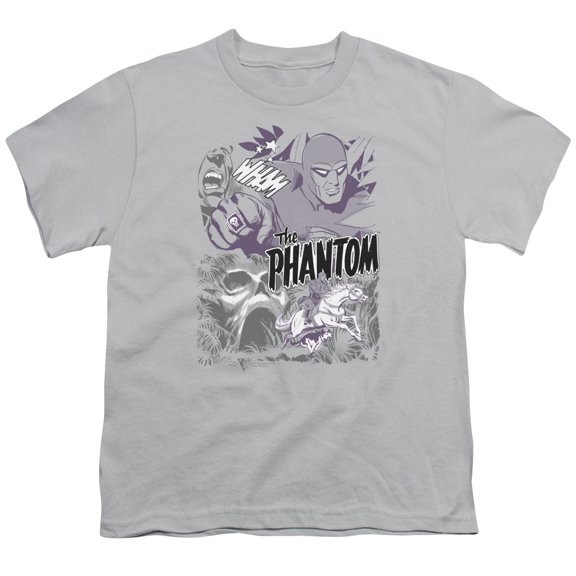 Phantom Ghostly Collage S/S Youth 18/1 T-Shirt Silver