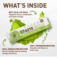 thumbnail image 4 of Harmony Proteins Keto Matcha Frappe & Latte Instant Coffee Mix, Double Caffeine, Low Sugar, 20 Count, 0.53 oz Single Serve Sticks, 4 of 6