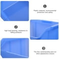 thumbnail image 3 of PTOOTP 10 Pcs Bacs de Rangement à Vis Bleus Idéaux pour le Rangement à la Maison et Étui à Outils pour Utilisateurs Domestiques, 3 of 8