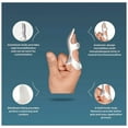 thumbnail image 3 of ISTAR Frog Type Finger Splint Finger Straightening Brace with Padded Aluminum Fixing, 3 of 4