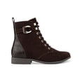 thumbnail image 2 of Karen Scott Womens Claritaa  Faux Suede Zipper Booties, 2 of 3