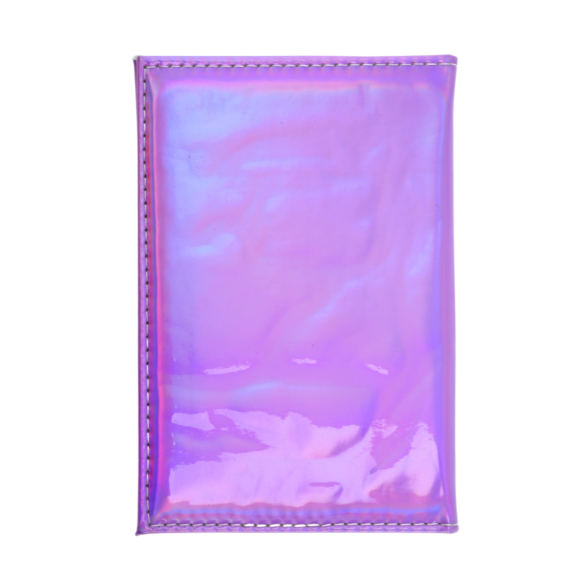 Unique Bargains Glossy Passport Holder 1 Pc Purple