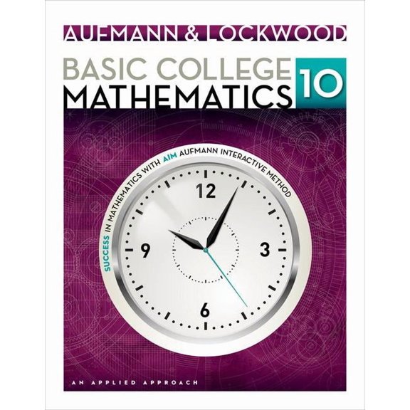 Basic College Mathematics: An Applied Approach, (Paperback)