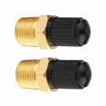 thumbnail image 4 of Lot de 2 vannes de remplissage de réservoir de compresseur d\'air en laiton 1/8" NPT MPT, 4 of 4