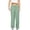 *Green, variant on ClodeEU Women's High Waist Wide Leg Y2K Striped Pants with Drawstring, Long Trousers with Pocket Blue,Womens Plus M