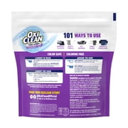 OxiClean Triple Action Odor Blasters Odor and Stain Remover Powder, To Use with Detergent, 4 lbs
