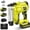 Green*2.0Ah, variant on Rvchic 18GA 2-in-1 Cordless Brad Nailer with 2 * 2.0Ah Battery& 1000pcs Nails,for Woodworking,Home Improvement,Green