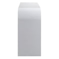 thumbnail image 4 of TOV Furniture Hump 31.9"H Modern Acacia Wood Console Table in White, 4 of 8