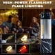 thumbnail image 5 of Linterna LED recargable 1200 lúmenes | Largo alcance 500 m de viga | Carga rápida por USB | Aluminio impermeable y resistente a golpes | Enfoque telescópico | Acampada, senderismo, uso de emergencia, 5 of 5