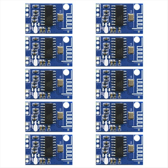 Módulo Bluetooth de 10 Piezas CA-6928 Módulo de Audio Bluetooth 5V 5.0 BT Altavoz Bluetooth Módulo Amplificador de Audio Placa B