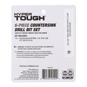 Hyper Tough 6 Piece Countersink Bit Set