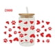 thumbnail image 1 of Xihbxyly Adhesivo de Transferencia para Vasos Dtf, Decoración de San Valentín, Fácil Aplicación, Efecto Estereoscópico, Variedad de Manualidades, Decoración para Vasos Diy, Tamaño 23 X 10 Cm, 1 of 2