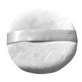 thumbnail image 2 of Large Loose Powder & Air Cushion Puffs 13Cm - White - 3 Pieces, Pure Cotton Powder Puff 5 Inch (13Cm) Body Powder Puff Applicator For Loose Powder Body Powder Cosmetic Foundation S Makeup Organizers, 2 of 5