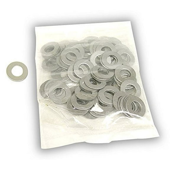 National Artcraft Flat Steel 3/4 Inch Round Washer With 7/16 Inch Dia. Center Hole (Pkg/100)