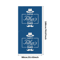 thumbnail image 3 of Vintage Design Happy Father's Day Banner Super Dad Blue Background for Father's Day Celebration Gift Decoration Dad's Party, 3 of 8
