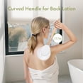 thumbnail image 4 of Bathway Lotion Applicator for Back, Feet, 2 Replacement Pads with 17" Curved Handle, Back Sunscreen Applicator for Kids, Elderly, Women, Apply Cream Medicine Moisturizer Tanner, White, 4 of 8