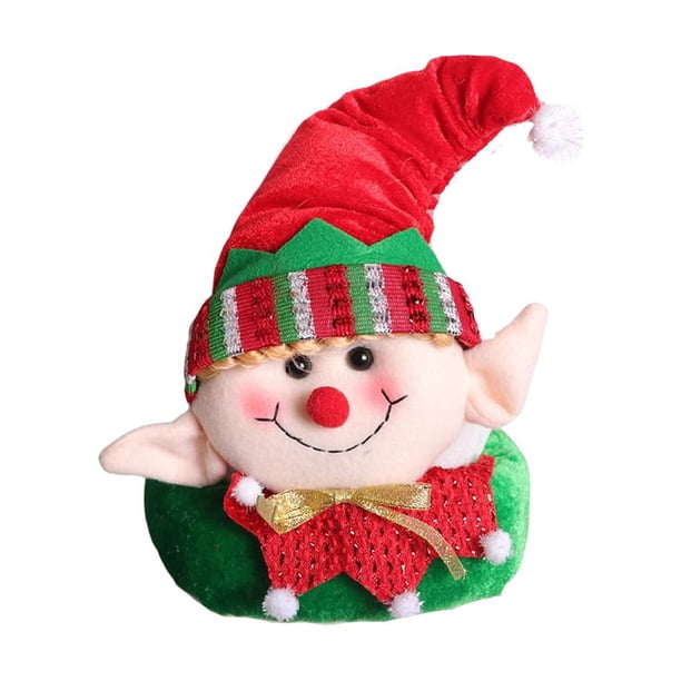 Bearachild Hebilla de cortina autoadhesiva, bonito soporte para cortinas de tela, adornos navideños exquisitos, adornos de muñeca, Clip de Kits de decoración para fiestas Hombres