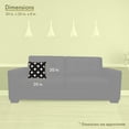 thumbnail image 3 of Majestic Home Goods Decorative Black Large Polka Dot Large Pillow, 3 of 4