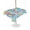 LightBLue, variant on Outdoor Tablecloth with Umbrella Hole for Patio/Picnic/Party/Camping, Children's Day Waterproof Table Cloth Rectangle Table Cover Washable, Cartoon Cute Watercolor Truck Cat Blue (54"x 80")