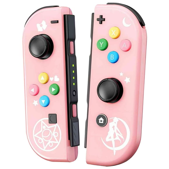 YUOY Mando inalámbrico para Nintendo Switch - Color Rosa, Vibración, Control Movimiento y Captura