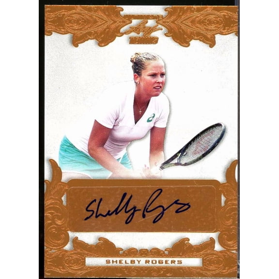 Shelby Rogers Card 2015 Leaf Ultimate Tennis Autograph #BASR1