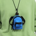 thumbnail image 6 of figatia Hanging Neck Pouch Earbud Case Box Pocket Mini Waist Bag Headphone Storage Bag Card Holder for Walking Camping Hiking Outdoor blue, 6 of 8
