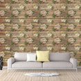 thumbnail image 3 of Idea4wall 4pcs Flowers Peel and Stick Wallpaper Removable Wall Murals Large Wall Stickers for Home Decoration, 66"x24", 3 of 5