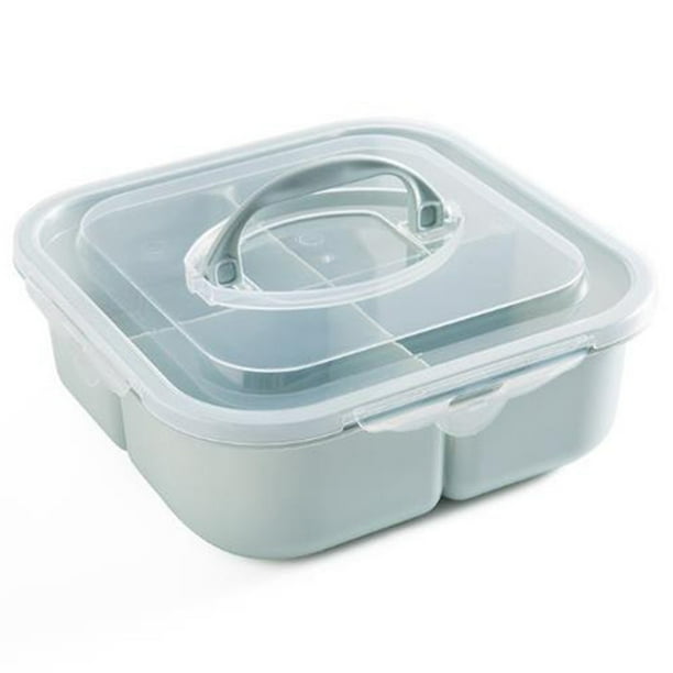 Multi Sectional Snack Serving Tray With Lid Dried Fruits Nuts Candies multi-sectional-snack-serving-tray-with-lid-dried-fruits-nuts-candies