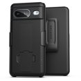 thumbnail image 2 of Encased DuraClip for Google Pixel 8 Belt Case with Holster Clip and Phone Kickstand - Black, 2 of 9