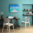 thumbnail image 3 of Trademark Fine Art Turks Pier by Preston, Wood Slats 18x22, Multi-Color, 3 of 8