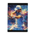 thumbnail image 3 of FUIALDOLG Tennis Toddler Boys Wallet in Stretch Polyester, Slim Portable Trifold Money Organizer for School and Outdoor Trips, 3 of 7
