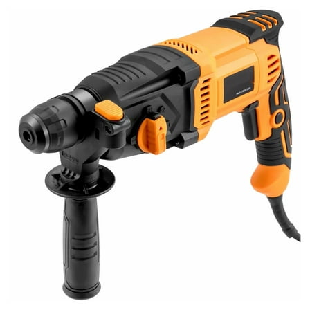 Rotary Hammer Drill Corded, 1" SDS-Plus 4-Mode Hammer Drill, 800W Powerful Chipping Hammer with Accessories for Concrete, Masonry, Tile Removal