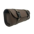 thumbnail image 3 of Dualoai Easy to install front bag hanging bag with 2 luggage mounting straps for luggage Brown, 3 of 9