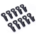 thumbnail image 1 of 10Pcs/lot Key Hooks Hangers Black Wall Mounted Hooks Rustic Key Coat Bag Hat Hanger Rustic Clothes Hooks Wall Hanging Hooks, 1 of 5