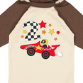 thumbnail image 4 of Inktastic Happy 2nd Birthday red racing car Boys or Girls Long Sleeve Baby Bodysuit, 4 of 5