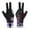 C, variant on Billiard Glove 3 Left Three Finger Hand Open Pool Cue Glove Sport NEW HOT