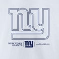 thumbnail image 4 of Men's Jaxson Dart White New York Giants Tonal Name & Number T-Shirt, 4 of 5