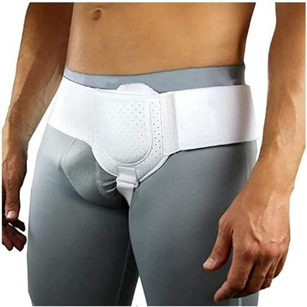 JLSJ White Hernia Belts for Men & Women. Umbilical, Femoral, Inguinal